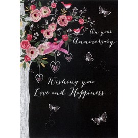 Just To Say On Your Anniversary Greeting Card Second Nature Cards