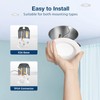 Amico 4 Pack 4 inch 5CCT LED Recessed Lighting, Dimmable,