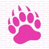 Bear Paw Claw Stencil - Reusable Stencils for Painting -