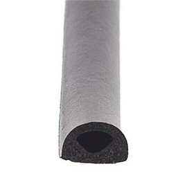 AP products 018-224 RV Trailer Camper Sealants Door Seal With Tape Black