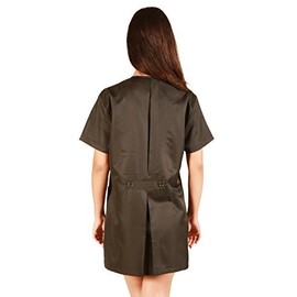 Ladybird Line Women’s Pro Salon Jacket Stylish Coat Bleach Resistant and Water Resistant Black Size - Large