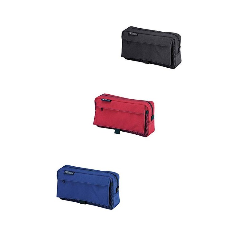 Herlitz 50009756 Pencil Case Square Large, 22 cm