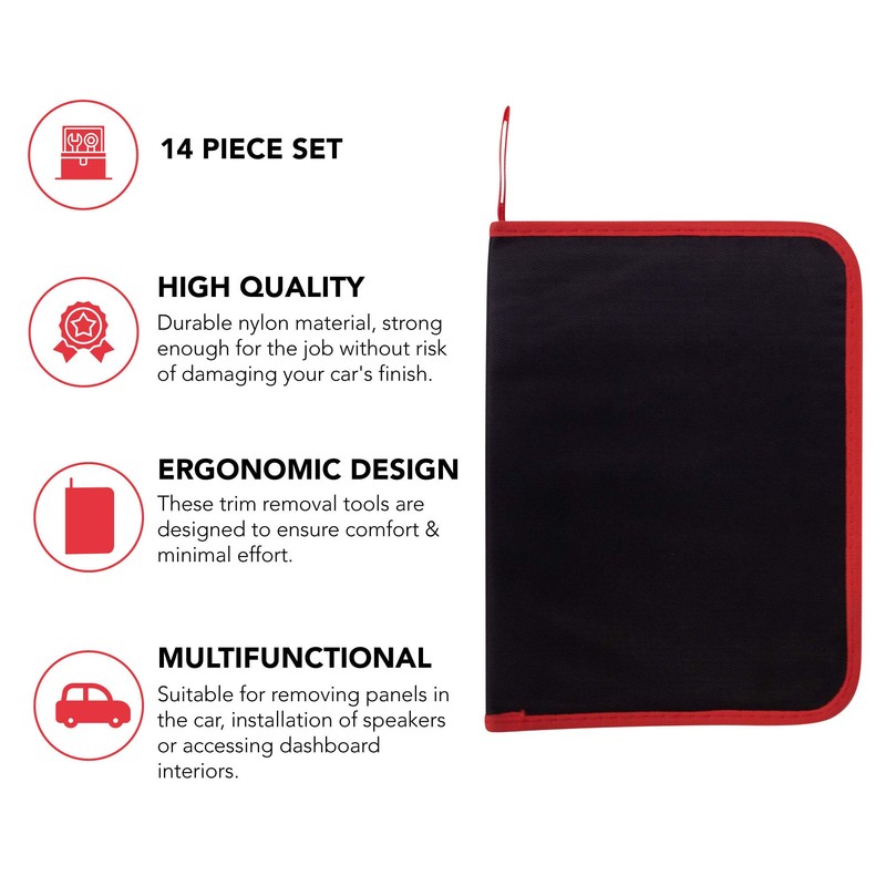 GADLANE Car Trim Removal Tool Kit - 14 Piece Car