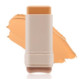 AFGHOUZ Matte Foundation Stick Makeup, Full Coverage Concealer And Contour Stick Foundation With Built In Applicator