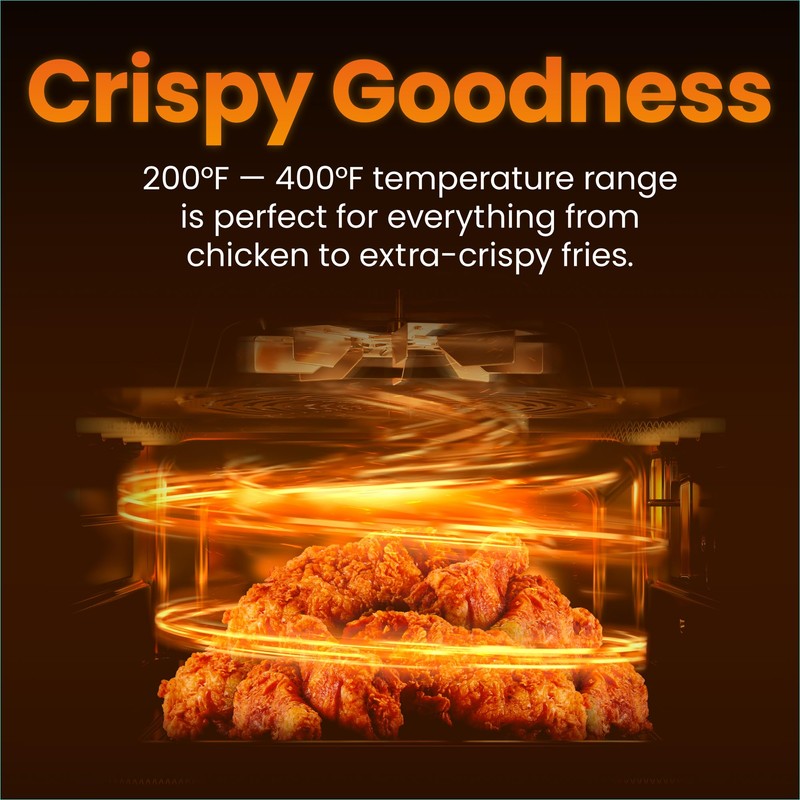 CHEFMAN 2 Qt Mini Air Fryer – Digital Space-Saving Compact