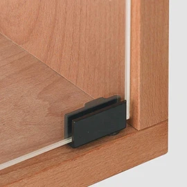 Glass Door Hinge Inner Stop Glass Door Hinge Furniture Hinge for Glass and Wooden Constructions Door Hinge Opening Angle 90° Door Assembly without Glass Drilling Black Matt Pack of 2 Door Hinge for