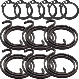 Universal Hardware Door Handle Spring Replacement Repair Kit 6 x 2.5 Turns Springs Coil 2mm Thick Plus 6 Circlips