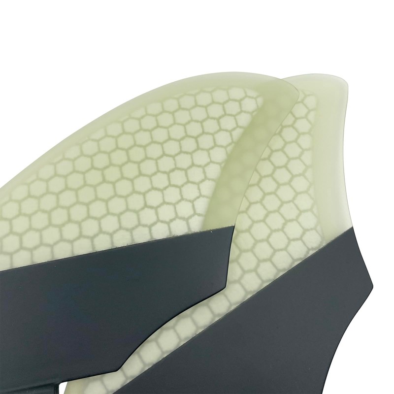UPSURF Surfboard Fins Keel fin 2 Fins Double Tabs Surfing