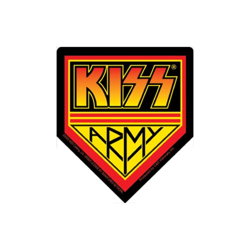 C&D Visionary Licenses Products Kiss Army Sticker