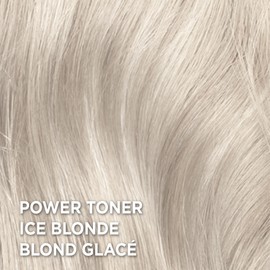 L'Oréal Paris Feria Long-Lasting Anti Brass Power Hair Toner, Ice Blonde, Ammonia Free Demi Permanent Hair Color, 1 EA (Packaging May Vary)