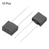sourcing map 10Pcs DIP Mounted Miniature Square Slow Blow Micro