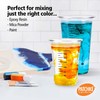 Disposable Measuring Cups For Resin 8 Oz - Clear Plastic