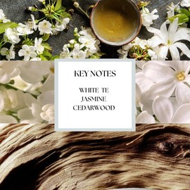 Hotel Inspired Home Perfume Collection -Sanctuary Spa– Premium Essential Oil Blend (15mL/0.5 fl Oz) Aroma with White Tea, Jasmine & Cedarwood| Long-Lasting, Dropper for Diffuser | Made in USA