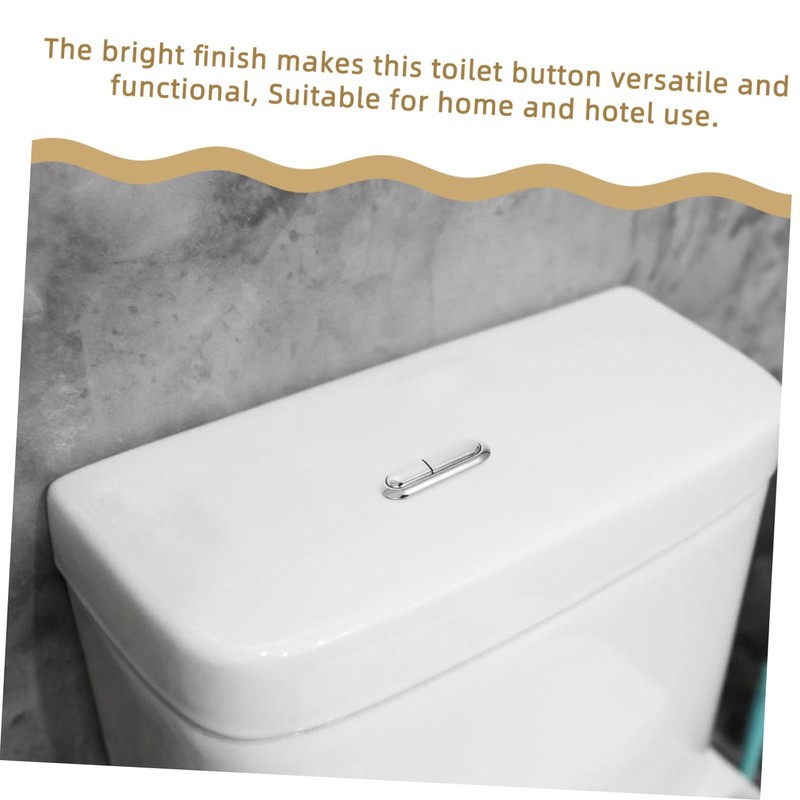 Tofficu Dual Flush Toilet Button Kit Replacement Push Button for