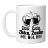 Oktoberfest Zicke Zacke Hoi Funny German Toast Bier Prost Ceramic