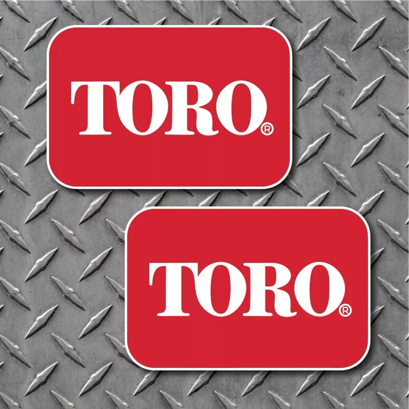 Wilson Graphics Inc. 2 TORO Logo Vinyl Decals 6.25" x