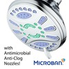 AquaStar Elite High-Pressure 6-setting Extra-Large Luxury Spa Shower Head with