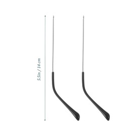 iplusmile - anteojos de repuesto de metal para patillas y brazos, piernas, anteojos de sol para brazo, patillas y piezas de reparación