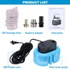 Yaegoo Swimming Pool Cover Pump, AC 110V 850 GPH Above