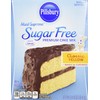 Pillsbury Moist Supreme Sugar Free Classic Yellow Cake Mix, 16