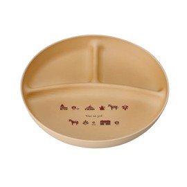 カノー nordi 抗菌キッズプレート きなり色 74797