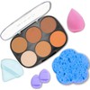 Kit de maquillaje: Bissú Contour Palette + 1 palicador +