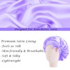 3Pcs Kids Silk Satin Bonnet for Sleeping - Baby Hair