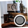 jojofuny 2pcs Speaker Mesh Grille Protector Decorative Circle Horn Guard