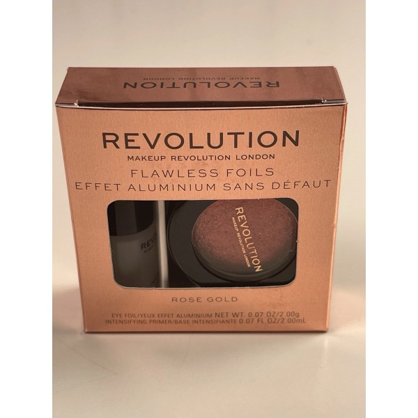 Eyeshadow REVOLUTION Flawless Foils Eyeshadow Palette Rose Gold