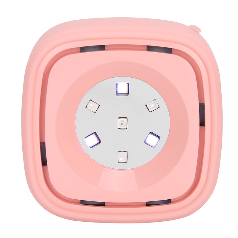 Pink UVC Cleaner Portable LED Light Ultraviolet Cleaning Lamp for