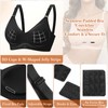 Tuopuda Bras for Women No Wired Support Full Coverage Comfort