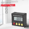 Horizontal Angle Meter Digital Protractor Inclinometer Electronic Level Box Magnetic