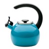 Circulon Enamel on Steel Whistling Teakettle/Teapot With Flip-Up Spout, 2
