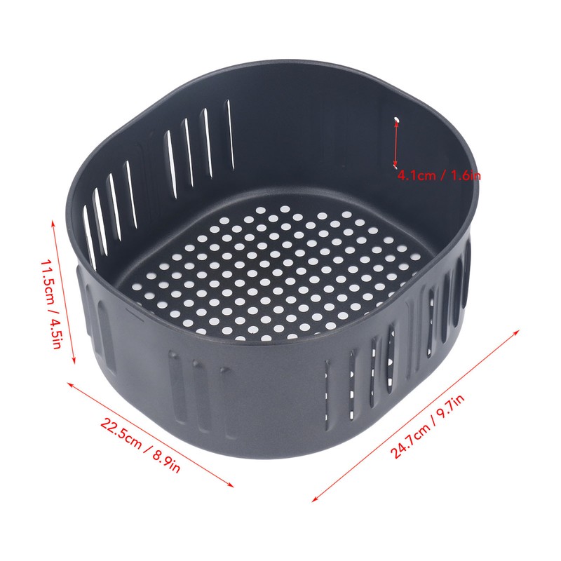 Fryer Replacement Basket 5.5L Fryer Accessories Non Stick Fry Basket