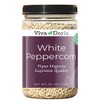 Viva Doria White Peppercorn, Whole White Pepper, 18 Oz For