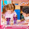 48 Pieces Heart Shaped Valentine's Day Pens Heart Ballpoint Pens