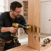 Wooden Door Lock Mortising Jig for Installation – Adjustable Hole