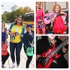 10 PCS Inflatable Musical Instrument Inflatable Guitar Inflatable Microphone,Rock and