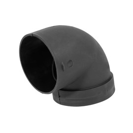 A ABSOPRO Car Heater Warm Air Duct Pipe Elbow Outlet Connection Plastic 75 mm Item Replacement
