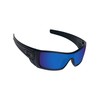Alphax Pacafic Blue Mirrored Polarized Replacement Lenses for Oakley Batwolf