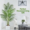 Keeplush 6ft Tall Fake Palm Tree with 18 Trunks and