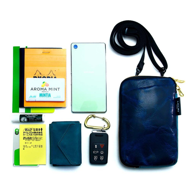 Agility affa "Park Pochette" Smartphone Shoulder Bag, Men's, Smartphone Shoulder