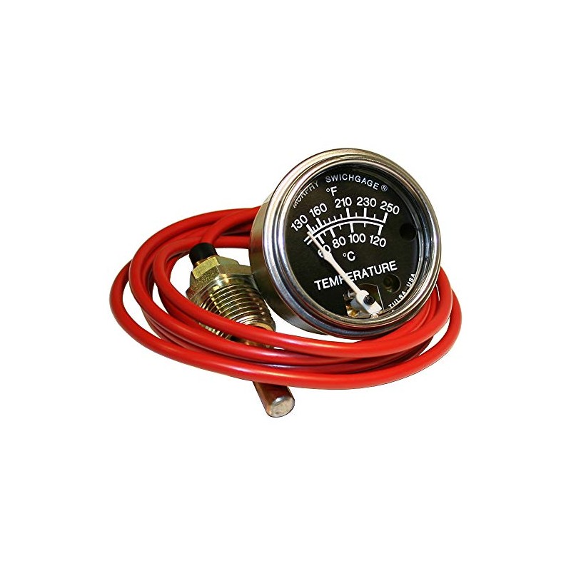 Murphy by Enovation Controls 20BTG-250-6-1/2 Temperature Murphygage (10702524)
