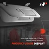A-Premium Left & Right Sun Visor Compatible with Hyundai Elantra