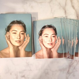 (1+1)Acreque Lamelta Sheet Pack LHA Highly Concentrated Whitening Mask 1 box 10 sheets Acreque Lamelta Ampoule Sample Sheet 20 / (1+1)에크리크 라멜타시트팩 LHA고농축 미백마스크1박스 10매 애크리크 라멜타앰플 샘플지20