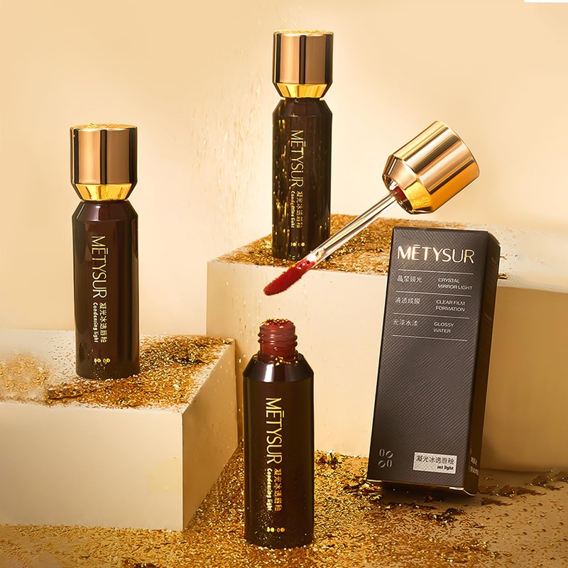 METYSUR Lip Tint, Lasting Gloss, High Coloring, Moisturizing, Sheer, Difficult