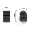Gas Hob Pan Support Stand Rubber Feet Set (Pack of