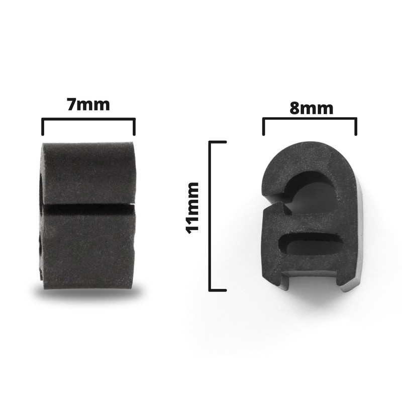 Gas Hob Pan Support Stand Rubber Feet Set (Pack of