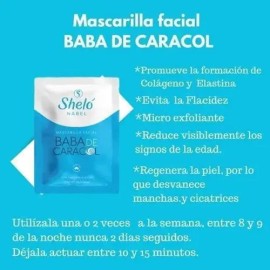 Mascarilla De Baba De Caracol