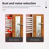 Weather Stripping Seal Strip for Doors/Windows, Self-Adhesive Backing Seals Large